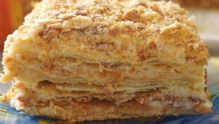 Торт Наполеон — Рецепт Бабушки Эммы