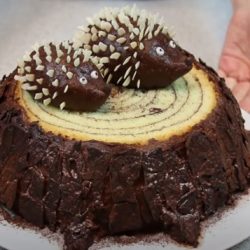 Торт «Пень» ✧ Stump Cake (English Subtitles)