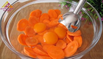 Взбейте морковь с яйцом и вы останетесь довольны 😯 Просто приготовьте и попробуйте