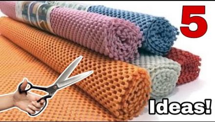 5 различных идей с противоскользящим ковром