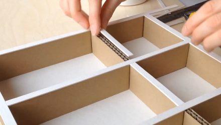 Как сделать органайзер из картонного ящика