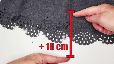 Как удлинить школьный сарафан на 10 см / Хитрости по ремонту одежды
