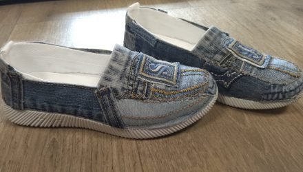 Обувь в стиле БОРО своими руками — Старые джинсы в дело