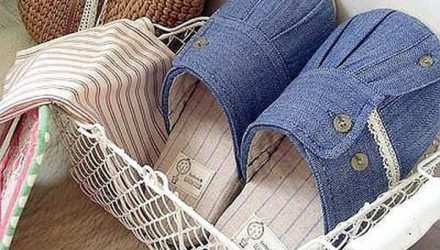 Фантазия не знает границ: впечатляющая идея по пошиву тапочек для дома