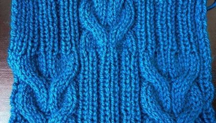 Очень простой узор для вязания пуловеров, кардиганов, пальто и т.д.