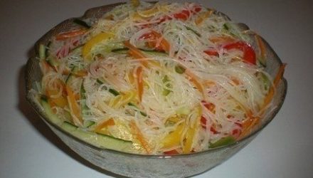 «Салат «Фунчоза с овощами»